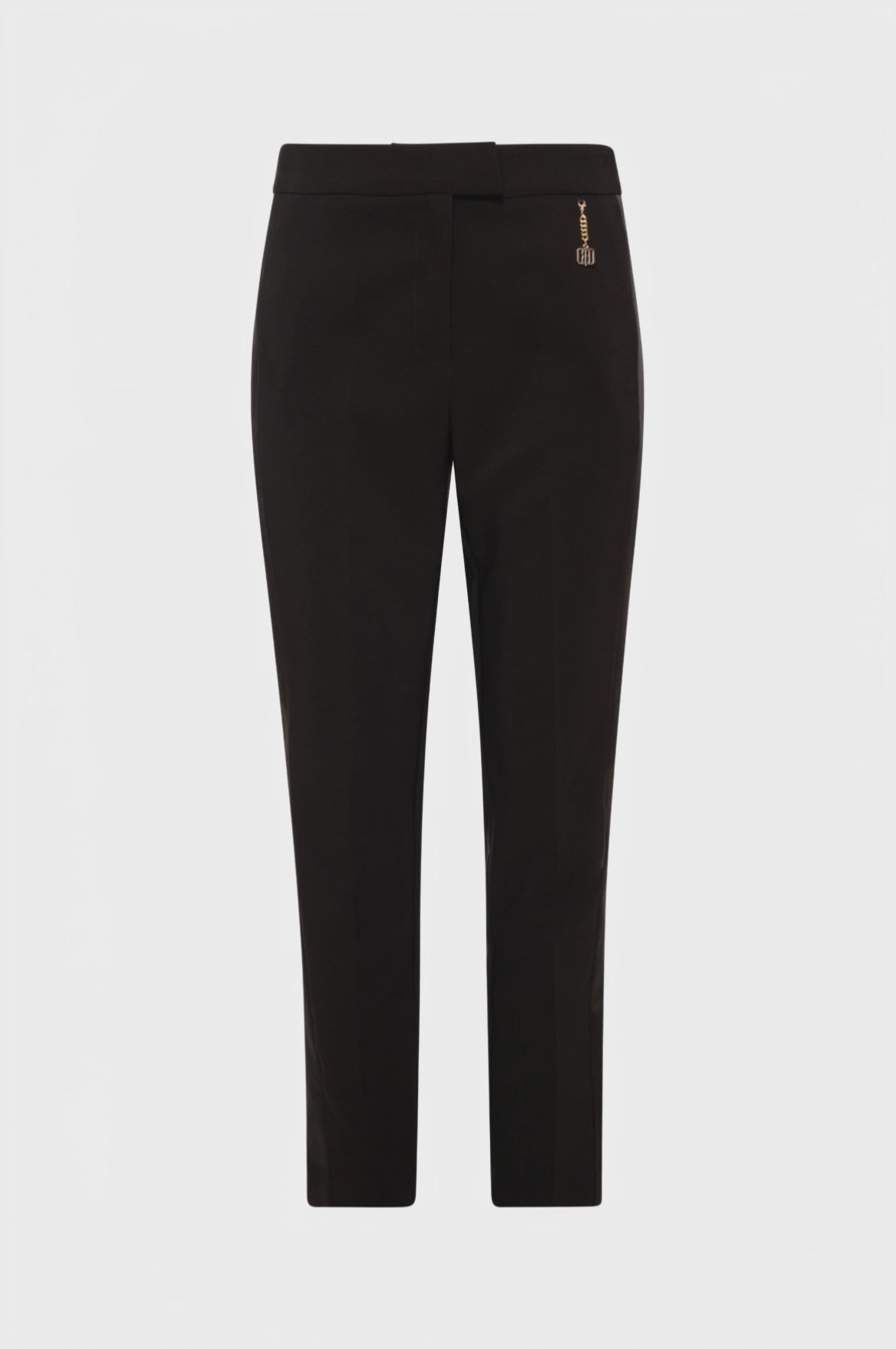 Pantalone a sigaretta in tessuto stretch