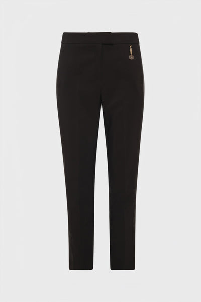 Pantalone a sigaretta in tessuto stretch