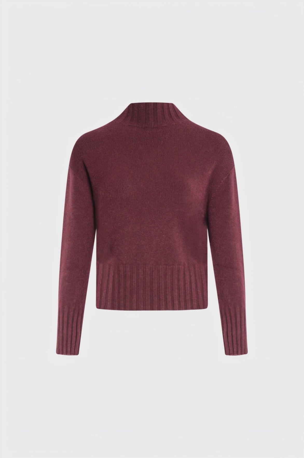 Maglia regular con collo alto