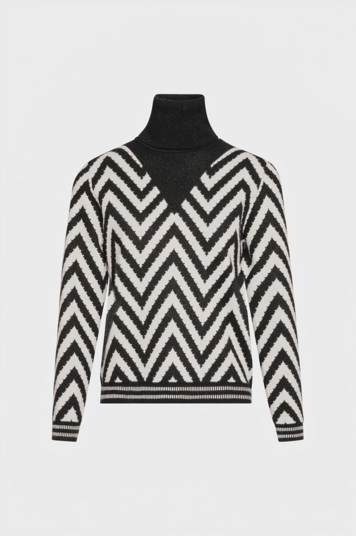 Maglia regular in jacquard spigato