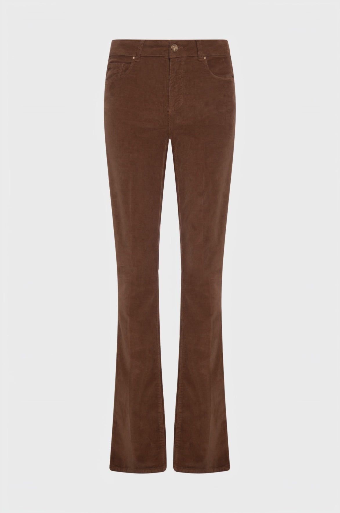 Pantalone bootcut in velluto 1000 righe