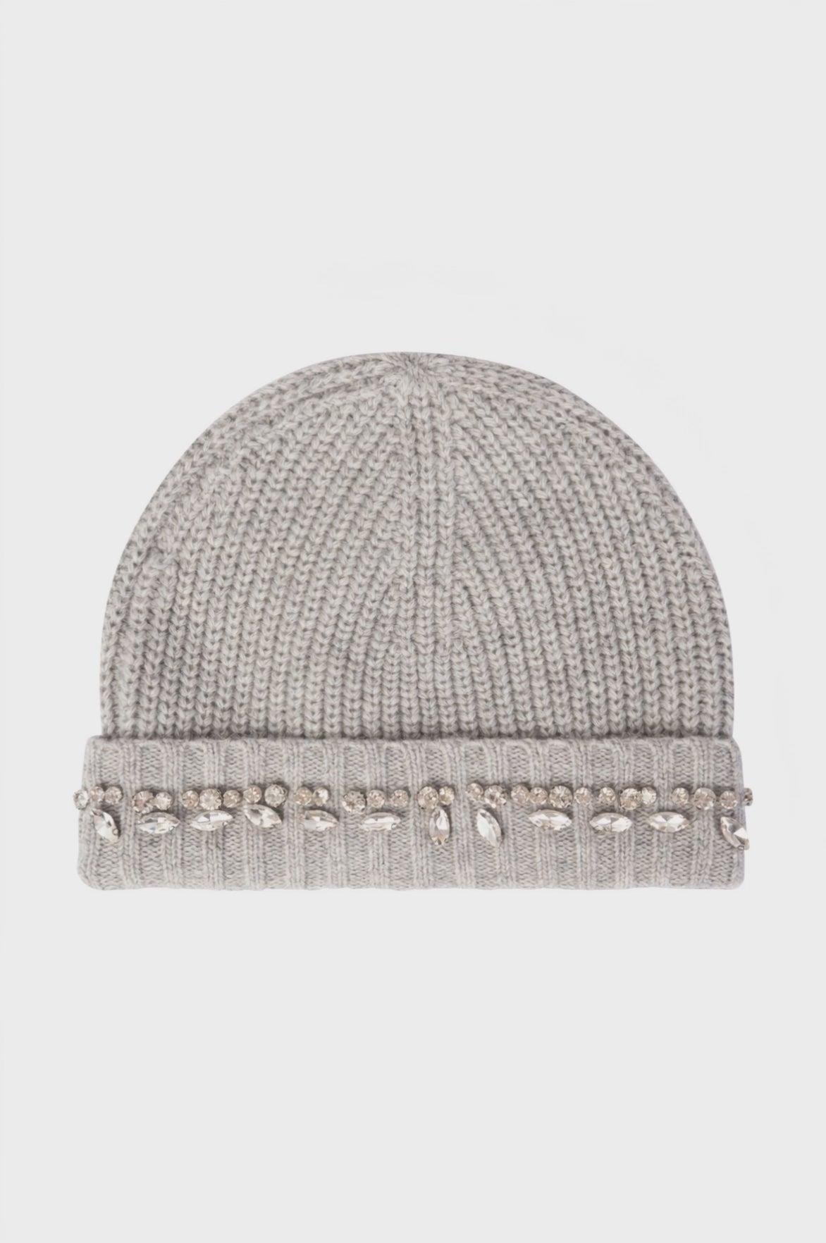 Cappello con lana e con pietre luminose