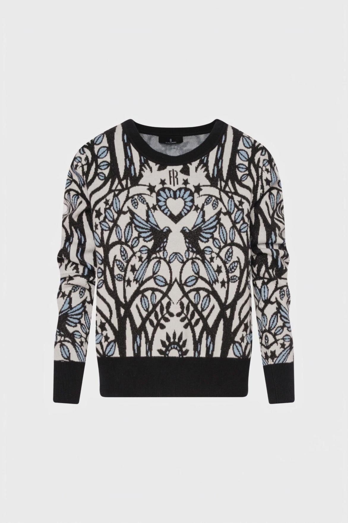 Maglia regular in jacquard