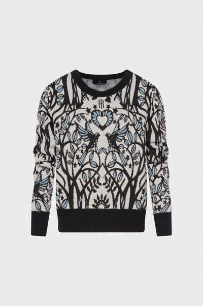 Maglia regular in jacquard