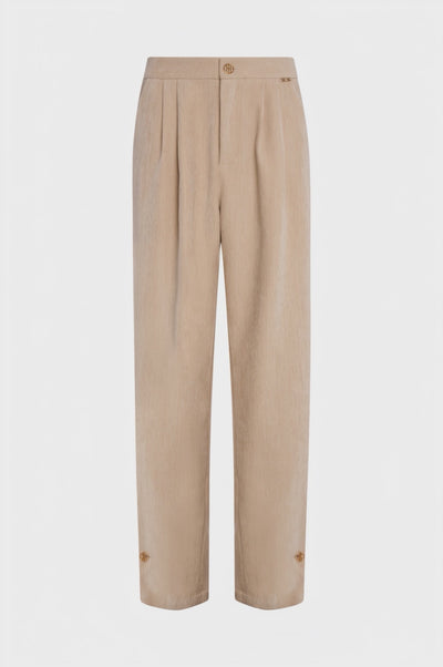 Pantalone wide a palazzo in velluto