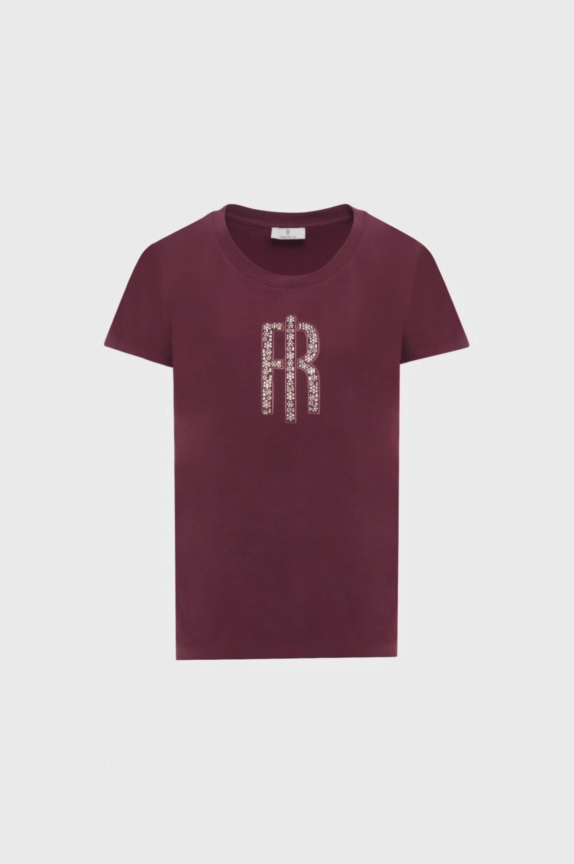 T-shirt slim in jersey di cotone stretch