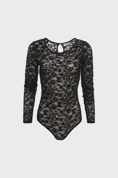 Body slim in pizzo