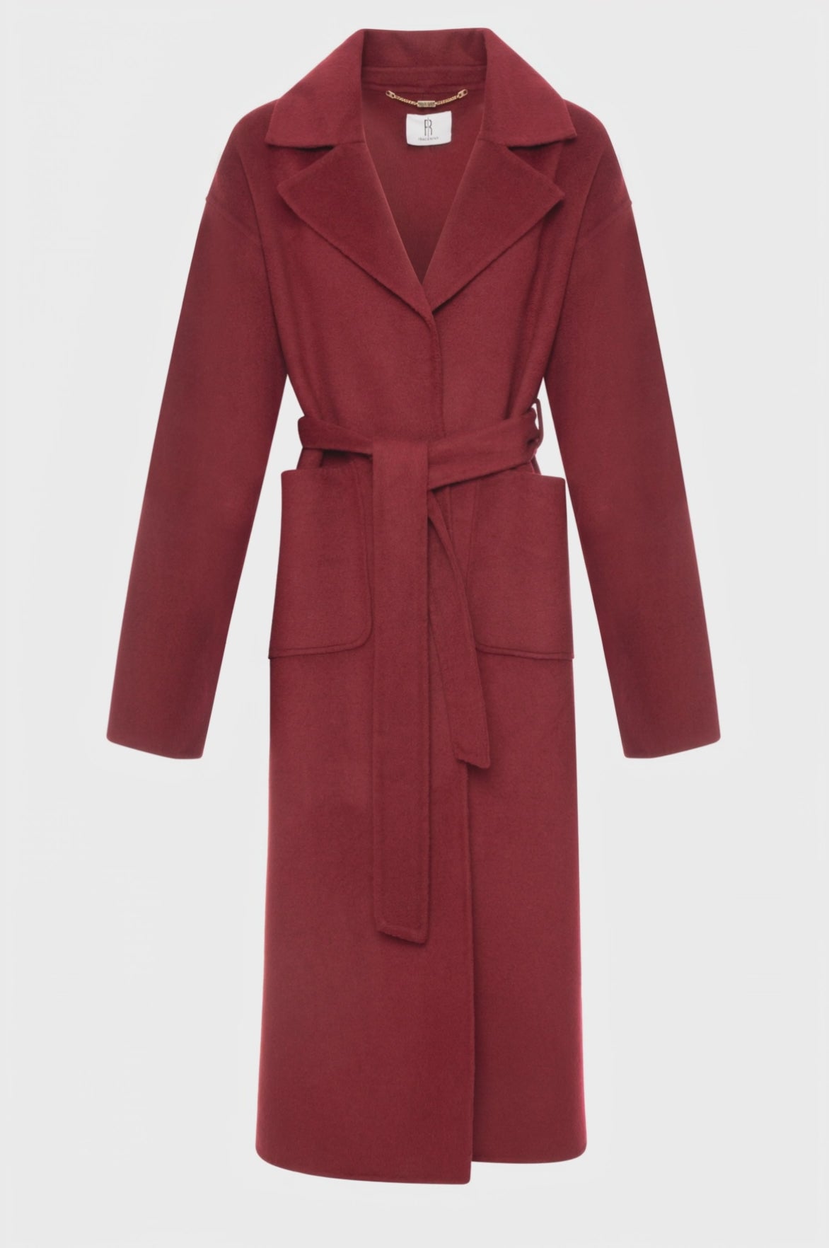 Cappotto regular lungo con lana