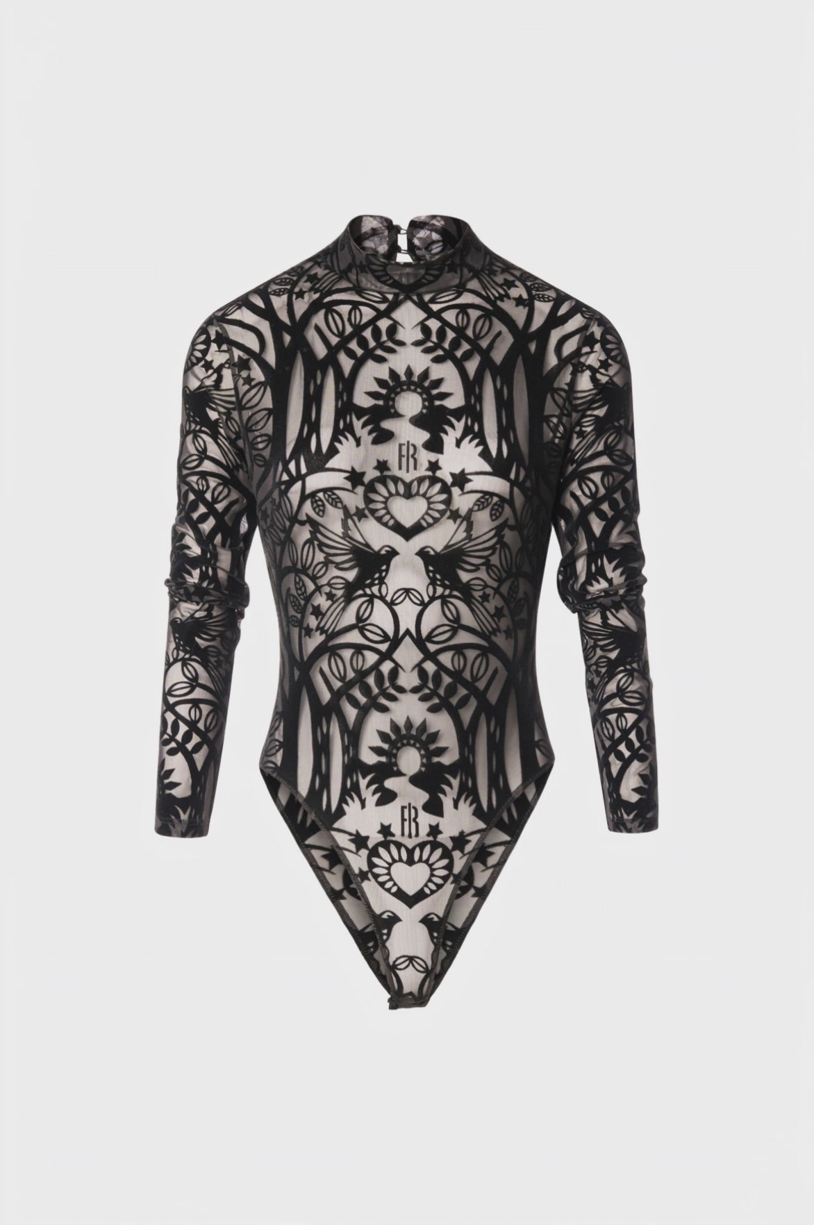 Body slim in pizzo