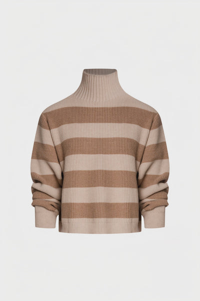 Maglia regular a righe