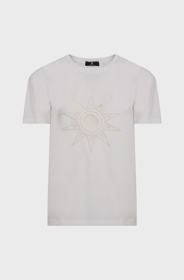 T-shirt regular in jersey di cotone