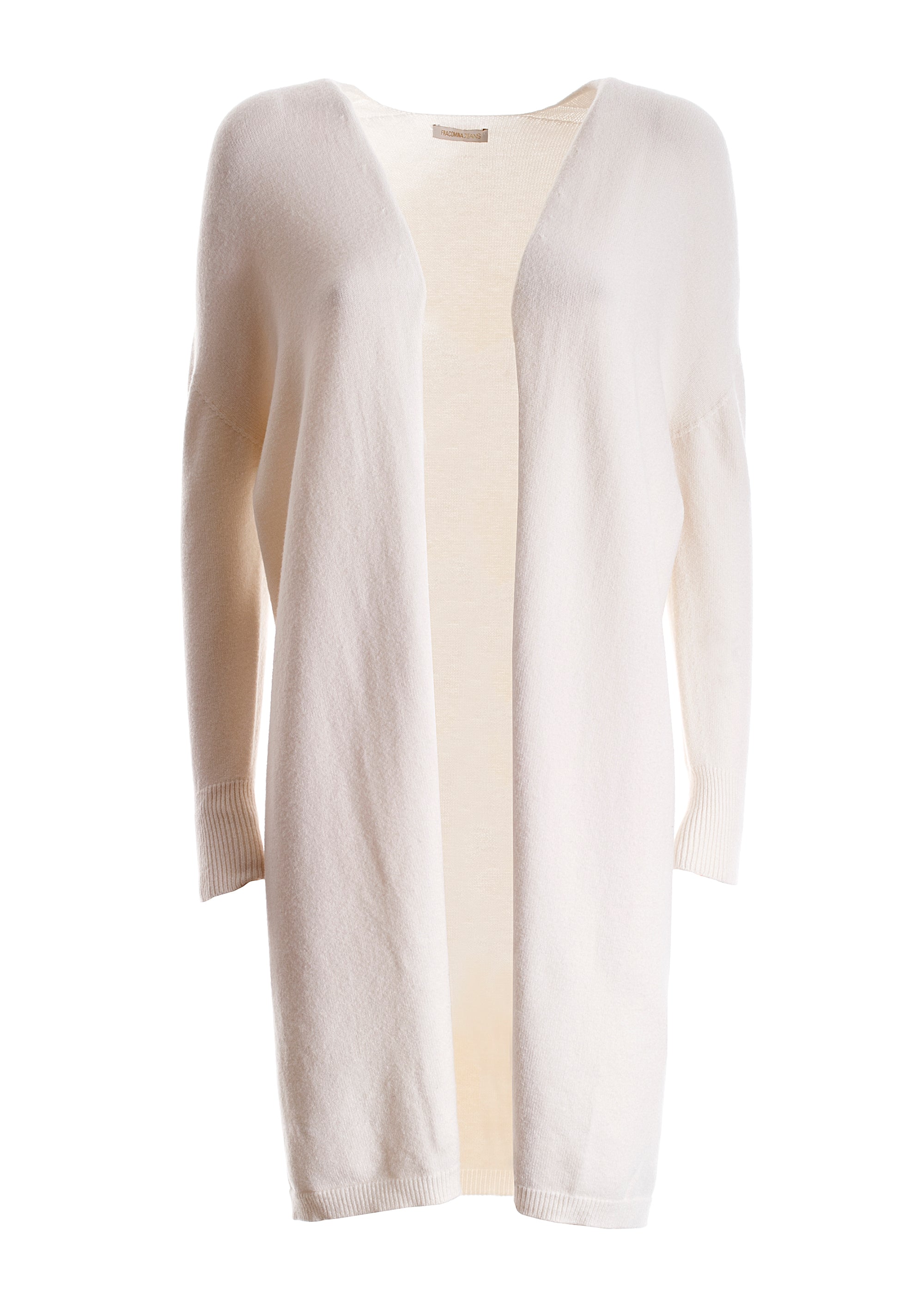 Cardigan lungo ampio con maniche lunghe