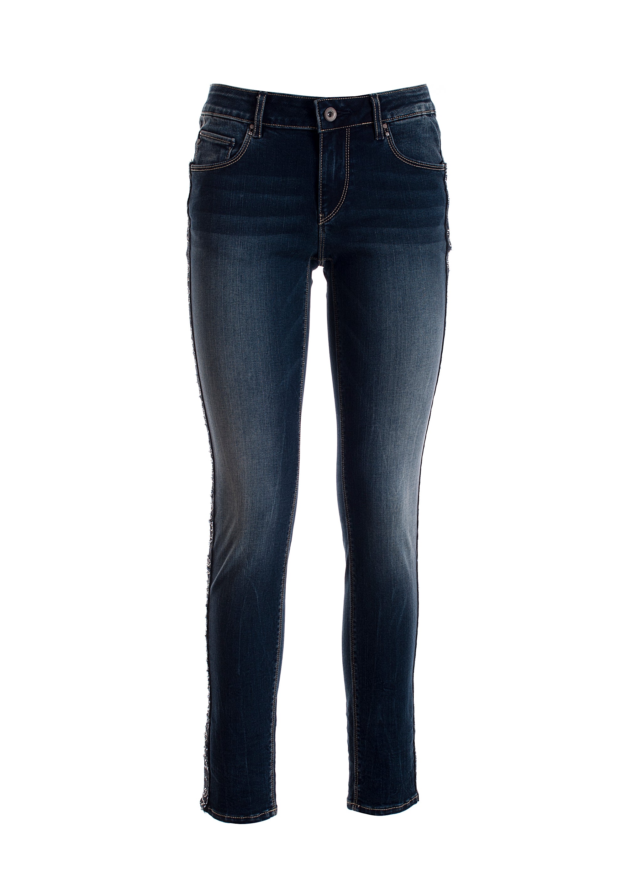 Jeans skinny effetto push up in denim stretch