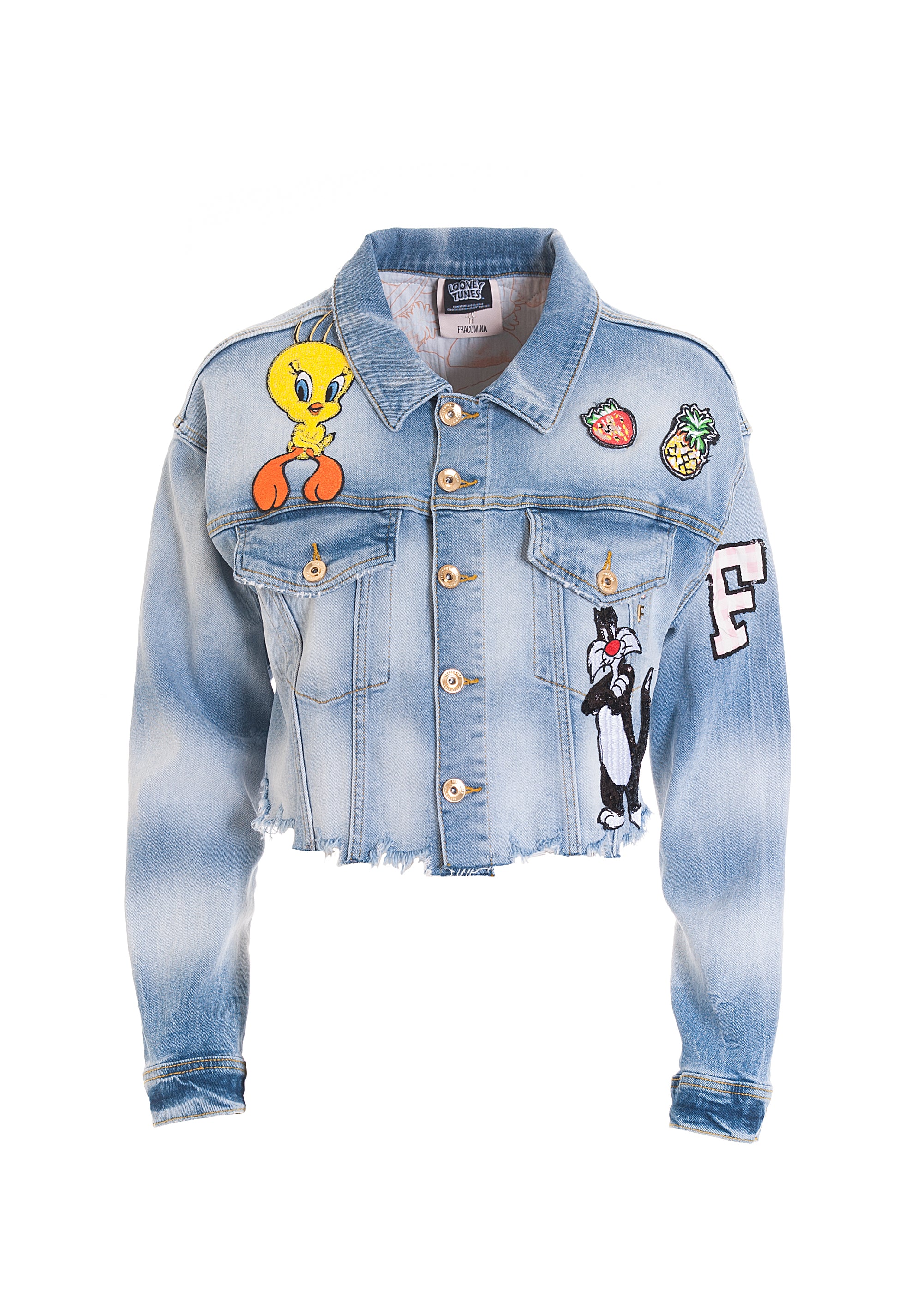 Giacca in denim corta Looney Tunes