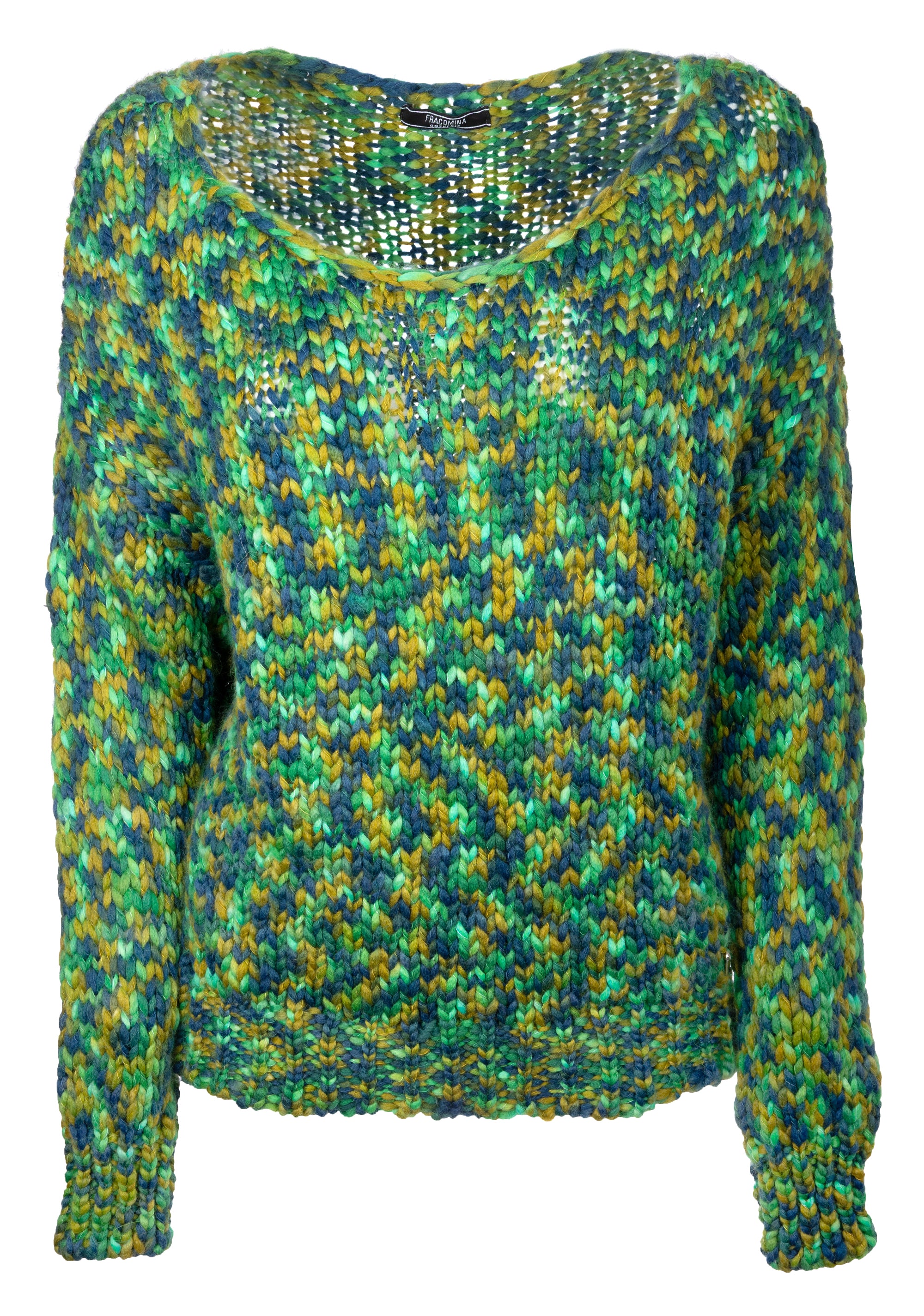 Maglia over multi colore con lana-FRACOMINA-FJ22WT7004K46501-F74-FA-XS