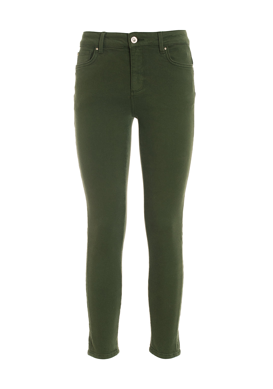 Jeans skinny effetto shape up in gabardine con lavaggio medio-FRACOMINA-FP22WV8015D41201-971-JN-24