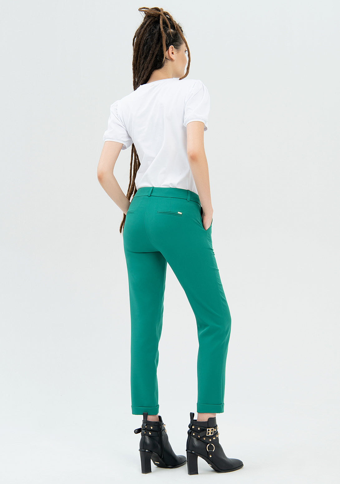 Pantalone chino regular in tessuto tecnico-FRACOMINA-FR22WV4001W42901-E13-FP-36