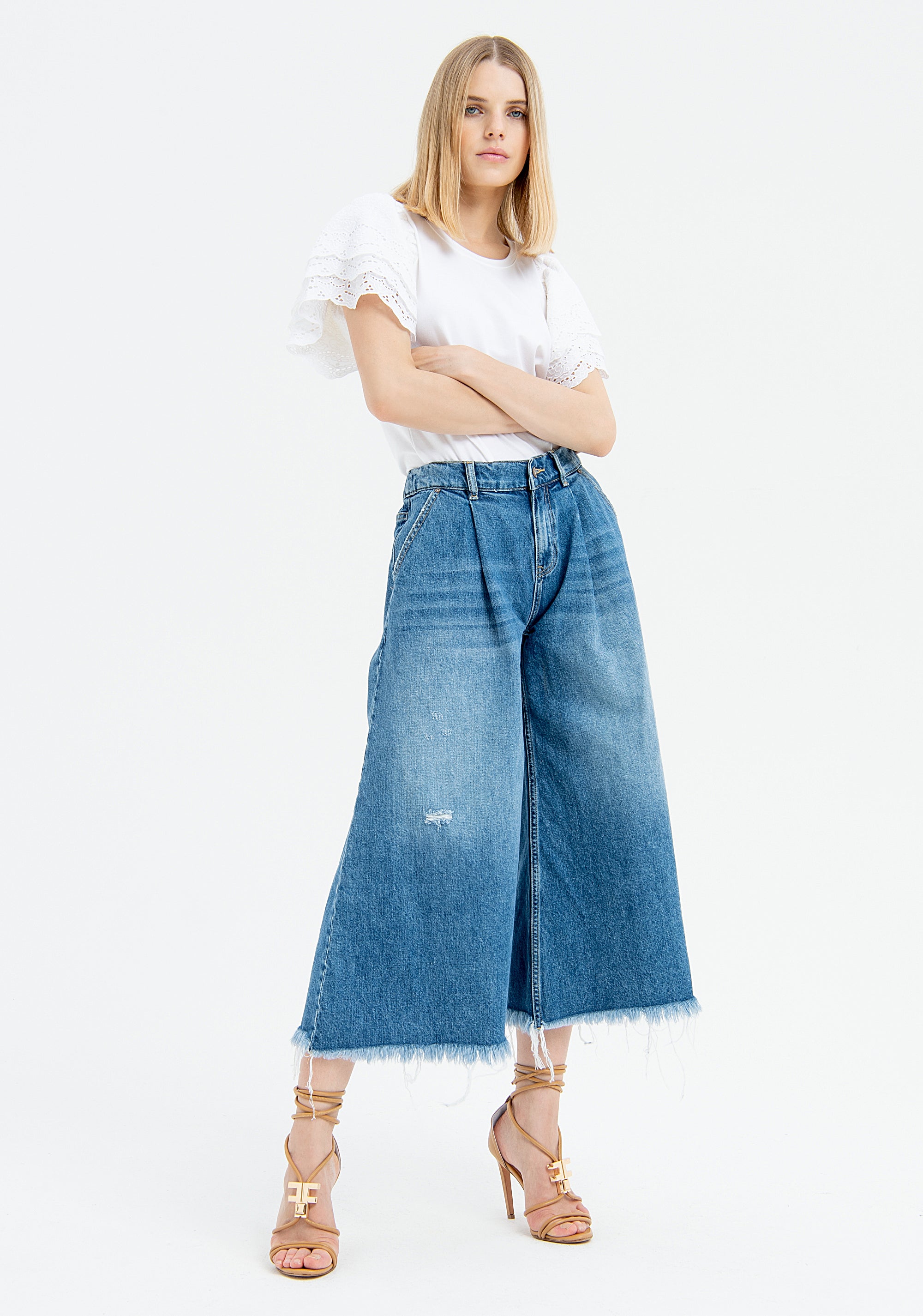 Jeans trasformati in on sale gonna