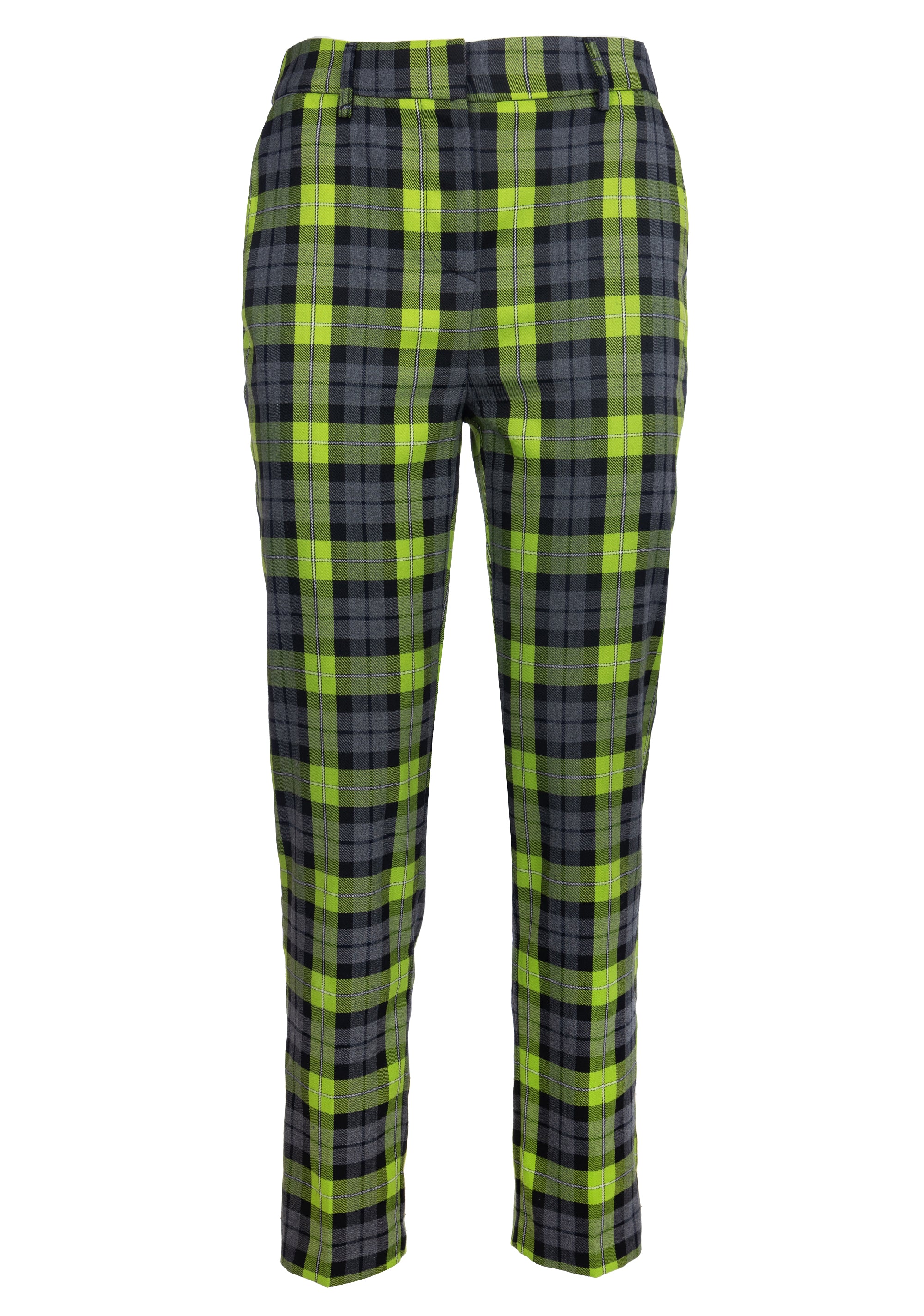 Pantalone chino regular in tartan