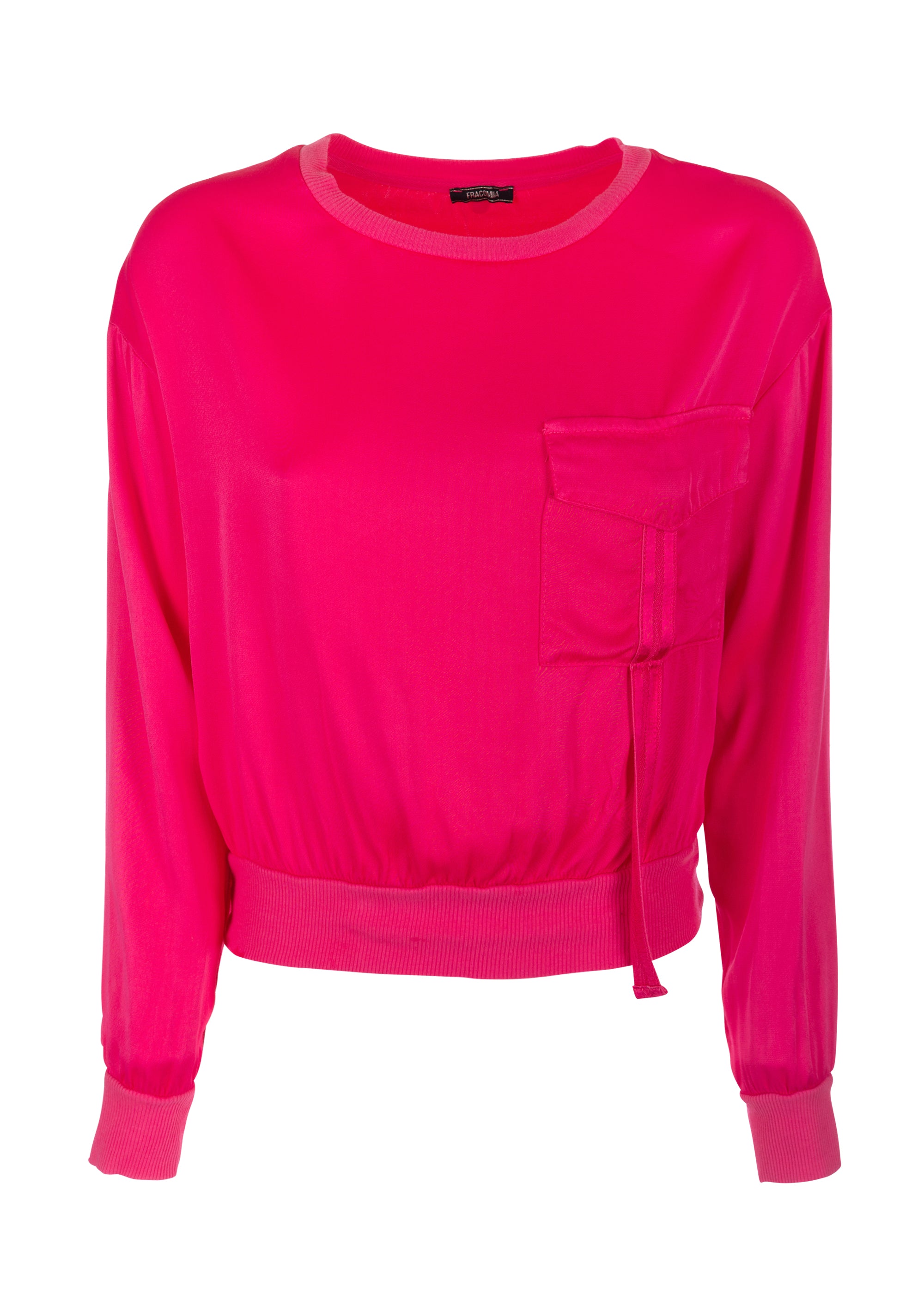 Blusa regular con viscosa