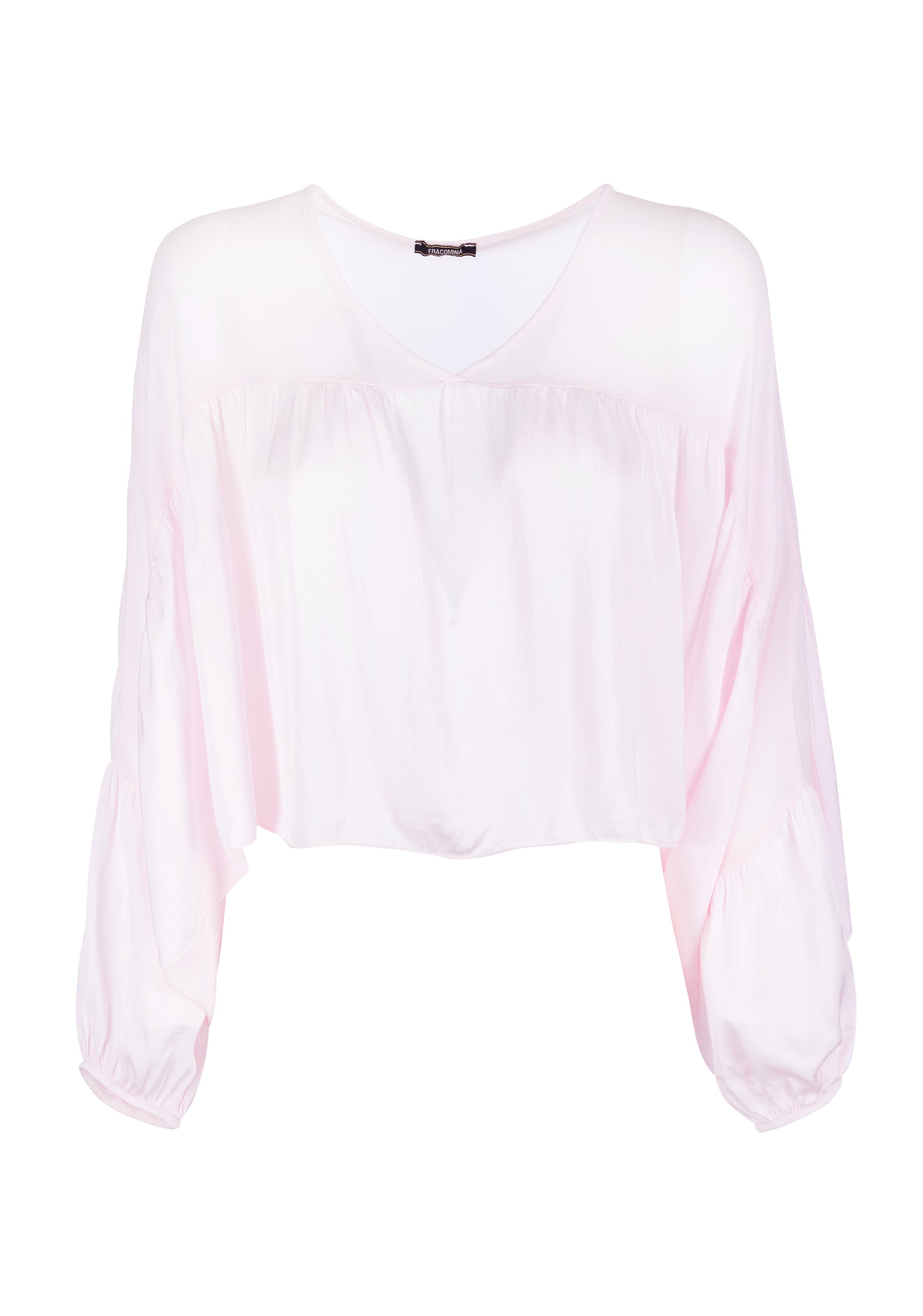 Blusa over in viscosa